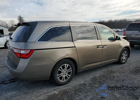 2012 Honda Odyssey Ex из США, поврежденный, VIN 5FNRL5H41CB024333